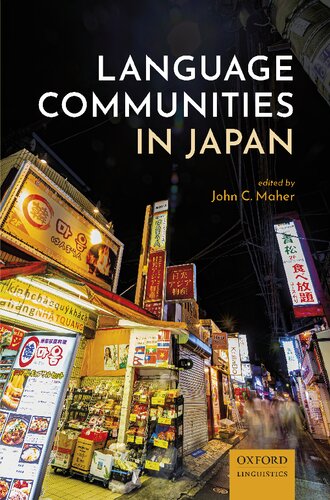 Language Communities In Japan Ed John C Maher