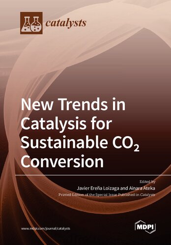 New Trends In Catalysis For Sustainable Co2 Conversion Loizaga Je