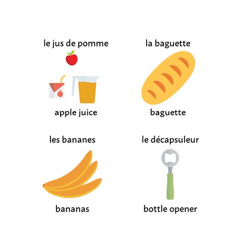 Oui Love Cuisine An Englishfrench Bilingual Word Book Ethan Safron