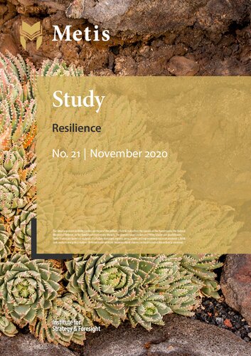 Resilience Frank Sauer Metis Institute For Strategy And Foresight Bundeswehr University Munich Ed