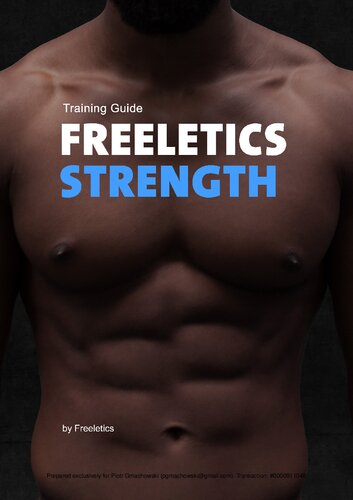 Training Guide Freeletics Strenthg 1st Edition Freeletics