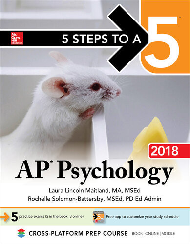 5 Steps To A 5 Ap Psychology 2018 Edition 9th Edition Laura Lincoln Maitlandrochelle Solemonbattersby