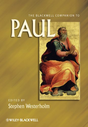 The Blackwell Companion To Paul Stephen Westerholm