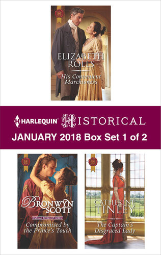 Harlequin Historical January 2018box Set 1 Of 2 Elizabeth Rolls Bronwyn Scott Catherine Tinley
