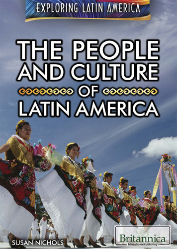 The People And Culture Of Latin America 1st Edition Susan Nichols