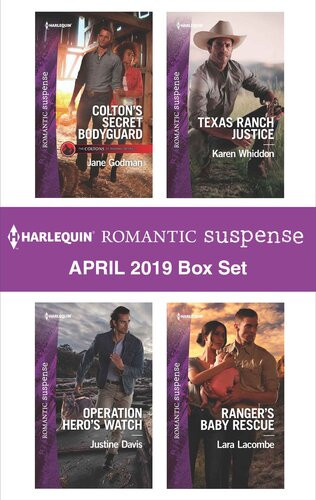 Harlequin Romantic Suspense April 2019 Box Set Jane Godman Justine Davis Karen Whiddon Lara Lacombe