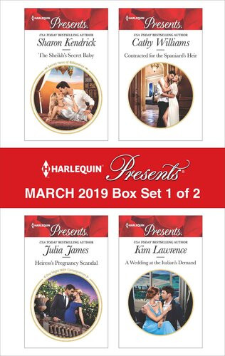 Harlequin Presentsmarch 2019box Set 1 Of 2 Sharon Kendrick Julia James Cathy Williams Kim Lawrence