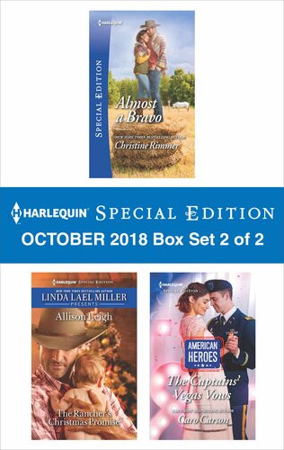 Harlequin Special Edition October 2018box Set 2 Of 2 Christine Rimmer Allison Leigh Caro Carson