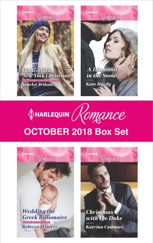 Harlequin Romance October 2018 Box Set Scarlet Wilson Rebecca Winters Kate Hardy Katrina Cudmore