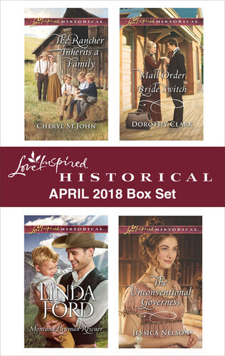 Love Inspired Historical April 2018 Box Set Cheryl Stjohn Linda Ford Dorothy Clark Jessica Nelson