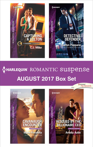 Harlequin Romantic Suspense August 2017 Box Set Cj Miller Marie Ferrarella Marilyn Pappano Amelia Autin