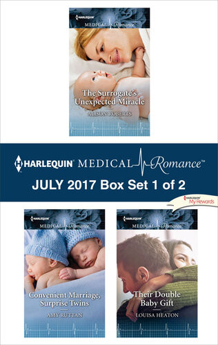 Harlequin Medical Romance July 2017 Box Set 1 Of 2 The Surrogates Unexpected Miracleconvenient Marriage Surprise Twinstheir Double Baby Gift Alison Roberts Amy Ruttan Louisa Heaton