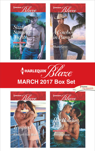 Harlequin Blaze March 2017 Box Set Debbi Rawlins Kimberly Van Meter Shana Gray Jennifer Snow