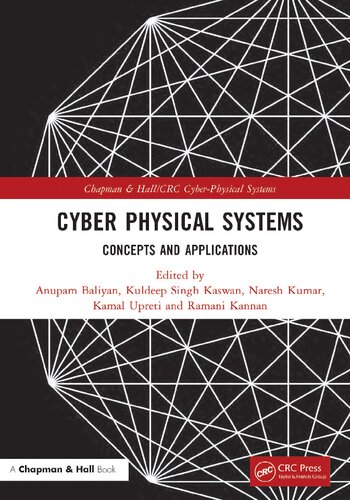 Cyber Physical Systems Concepts And Applications Anupam Baliyan
