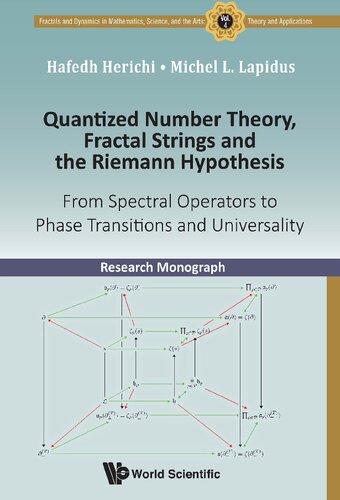 Quantized Number Theory Fractal Strings And The Riemann Hypothesis From Spectral Operators To Phase Transitions And Universality Hafedh Herichi