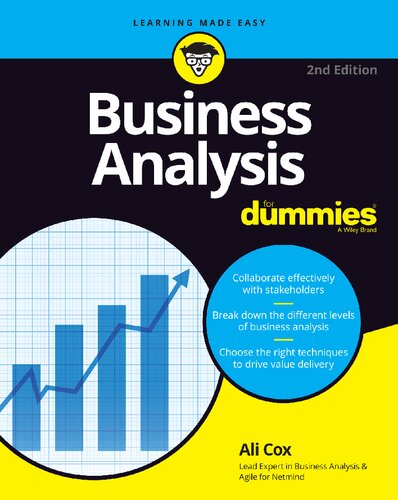 Business Analysis For Dummies 2nd 2nd Ali Cox