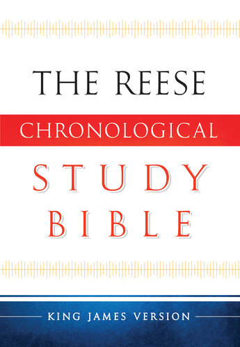 Kjv Reese Chronological Study Bible Edward Reese