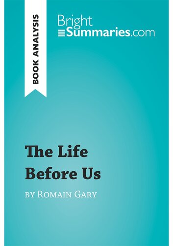 The Life Before Us By Romain Gary Book Analysis Detailed Summary Analysis And Reading Guide Bright Summaries