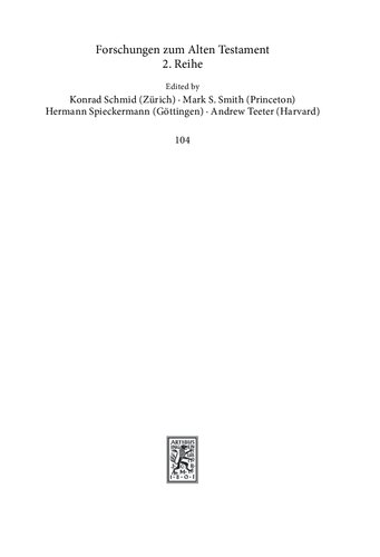 Facets Of Fear The Fear Of God In Exilic And Postexilic Contexts 1 Phillip Michael Lasater