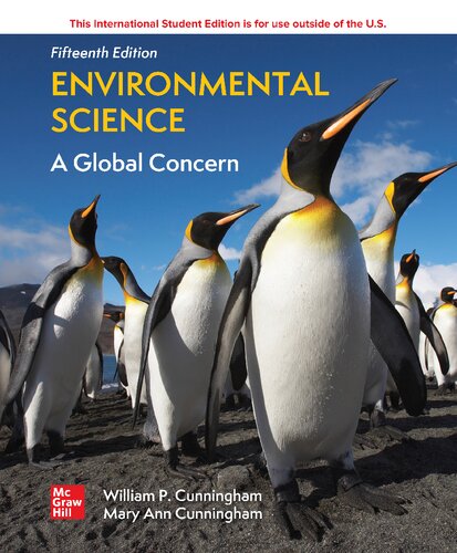 Environmental Science A Global Concern 15th Edition William Cunningham