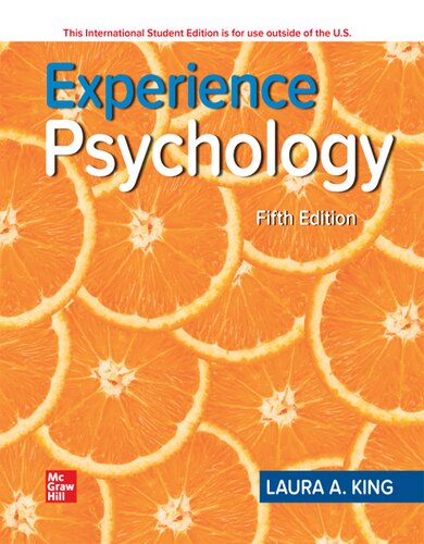 Experience Psychology 5th Edition Laura A King