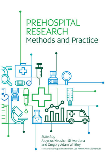 Prehospital Research Methods And Practice Aloysius Niroshan Siriwardena