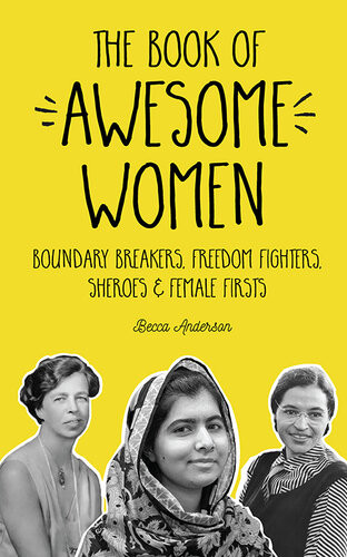 The Book Of Awesome Women Boundary Breakers Freedom Fighters Sheroes And Female Firsts Teenage Girl Gift Ages 1317 Becca Anderson
