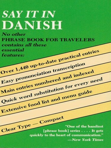 Say It In Danish Dover