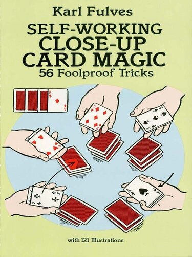 Selfworking Closeup Card Magic 56 Foolproof Tricks 1st Edition Karl Fulves