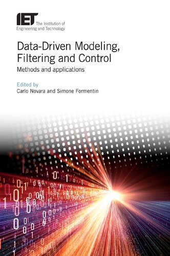 Datadriven Modeling Filtering And Control Carlo Novara Simone Formentin