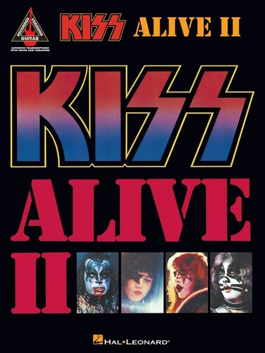 Kissalive Ii Songbook Kiss
