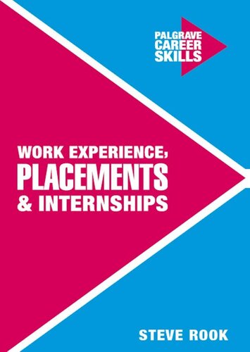 Work Experience Placements And Internships Steve Rook