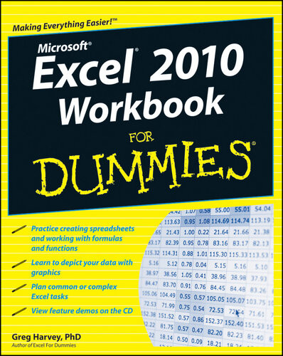 Excel 2010 Workbook For Dummies Greg Harvey