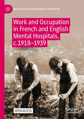 Work And Occupation In French And English Mental Hospitals C19181939 Jane Freebody