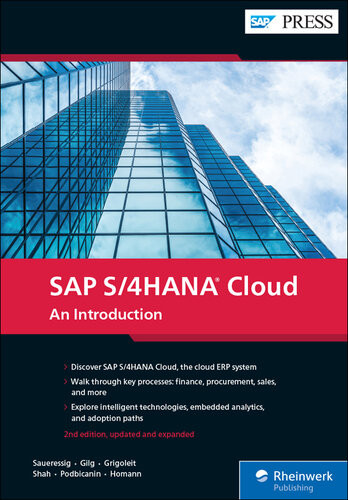 Sap S4hana Cloud The Official Introduction 2nd Edition Thomas Saueressig