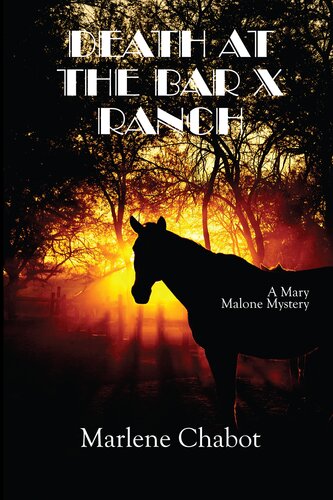Death At The Bar X Ranch Marlene Chabot