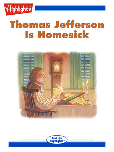 Thomas Jefferson Is Homesick Cynthia Mckinley