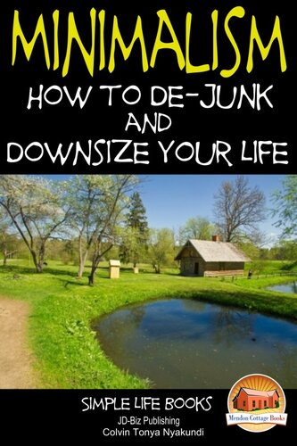 Minimalism How To Dejunk And Downsize Your Life Colvin Tonya Nyakundi