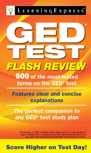 Ged Test Flash Review Learning Express Llc