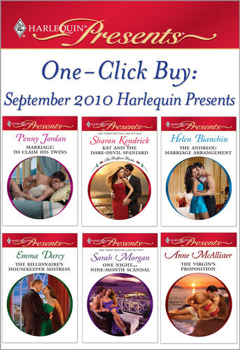 September 2010 Harlequin Presents Penny Jordan Sharon Kendrick Helen Bianchin Emma Darcy Sarah Morgan Anne Mcallister