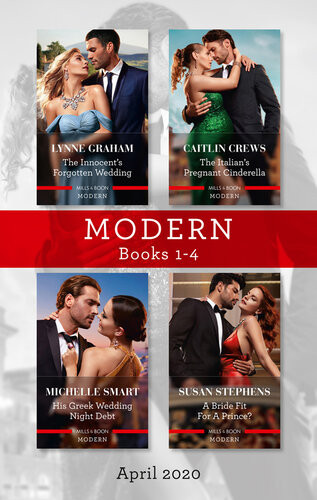 Modern Box Set 14 The Innocents Forgotten Wedding The Italians Pregnant Cinderella His Greek Wedding Night Debt A Bride Fit For A Prince Lynne Graham Caitlin Crews Susan Stephens Michelle Smart