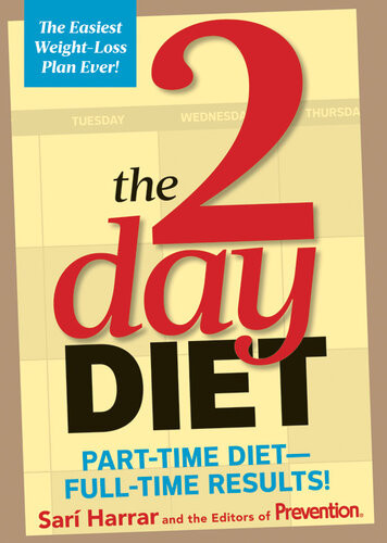 The 2day Diet Sar Harrar Editors Of Prevention Magazine