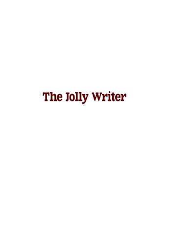 The Jolly Writer Joris Van Der Hoeven