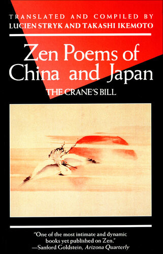 Zen Poems Of China And Japan The Cranes Bill Lucien Stryk