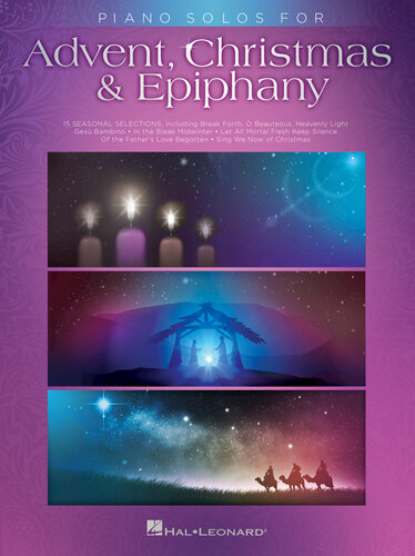 Piano Solos For Advent Christmas Epiphany Hal Leonard Corp