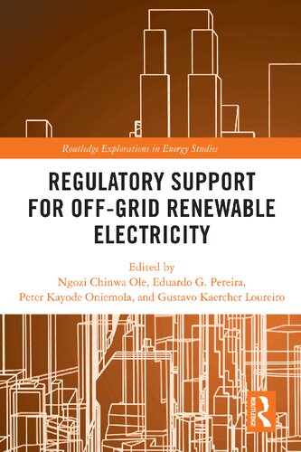 Regulatory Support For Offgrid Renewable Electricity Ngozi Chinwa Ole