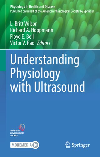 Understanding Physiology With Ultrasound L Britt Wilson Richard A Hoppmann