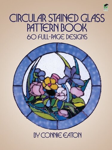 Circular Stained Glass Pattern Book 60 Fullpage Designs Connie Eaton