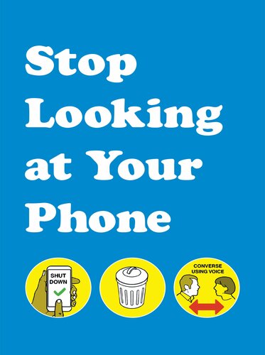 Stop Looking At Your Phone Son Of Alan