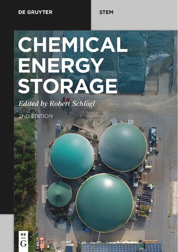Chemical Energy Storage 2nd Edition Schlgl R